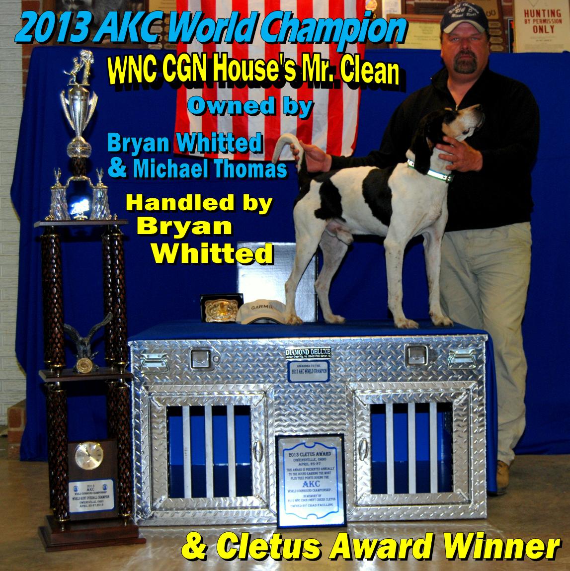 Ukc forums congrats to ukc world champ mr clean
